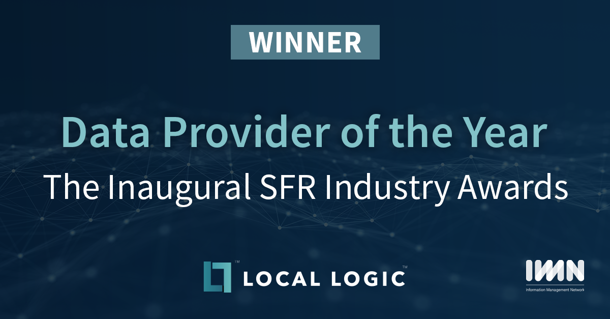 winner of the data provider of the year award from SFR