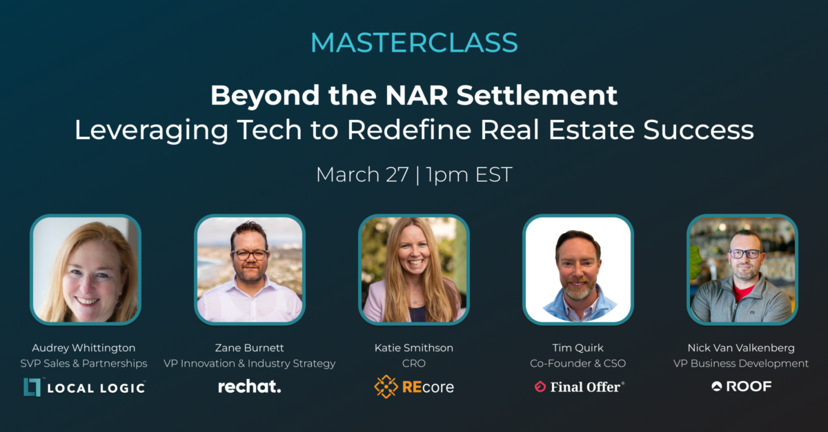 Beyond the NAR Settlement: Leveraging Tech to Redefine Real Estate Success
