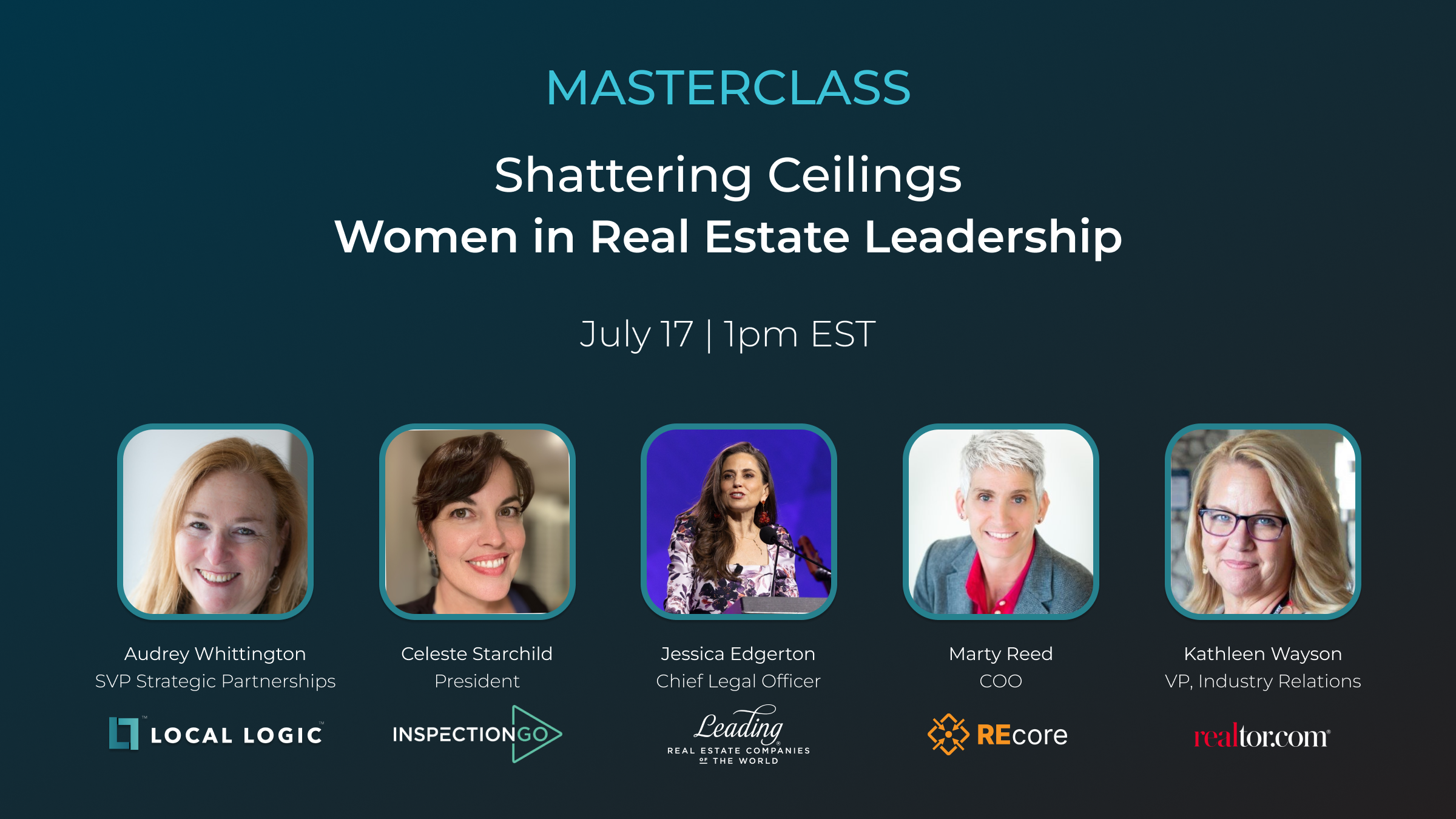 masterclass - women in real estate leadership