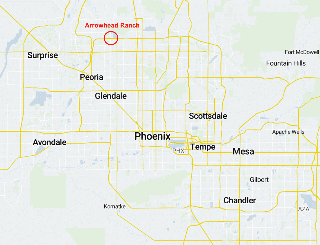 SFR Investment opportunities in Phoenix metro area