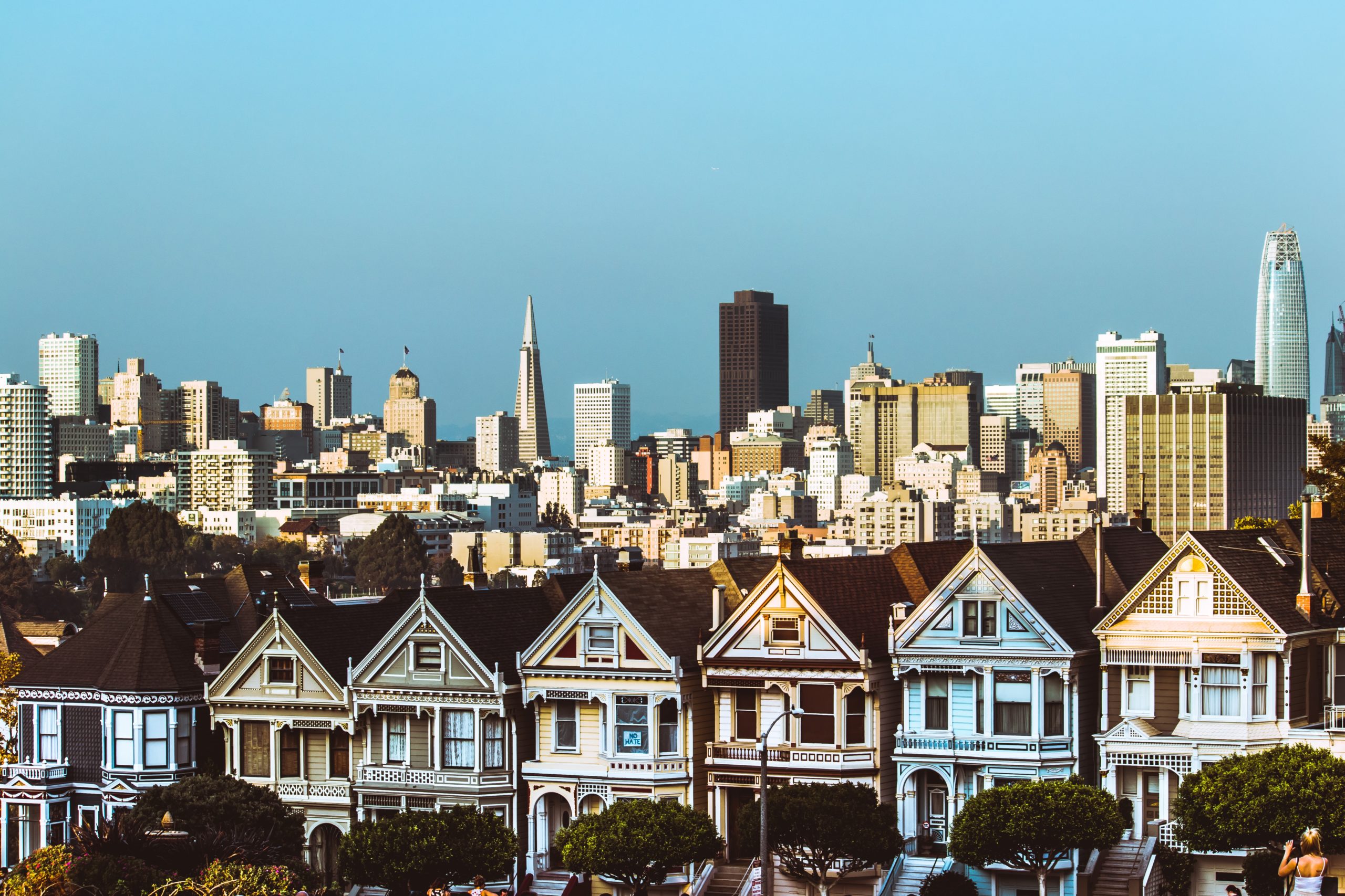 front view of houses in san francisco, photo by jack finnigan via unsplash