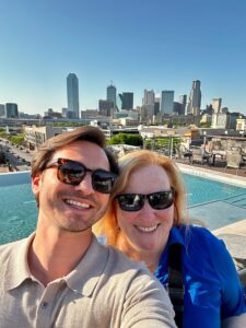 VP of Marketing, Max Leblond, and SVP of Industry Relations, Audrey Whittington at 1000WATT Brand & Marketing Summit 2025