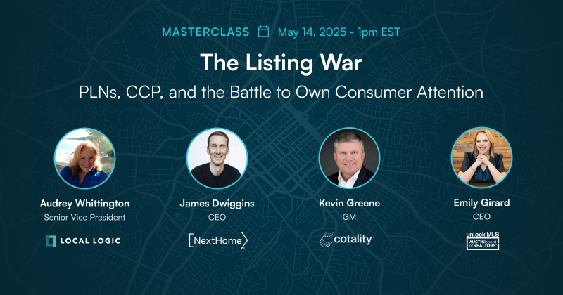 Panelists for The Listing War masterclass by Local Logic