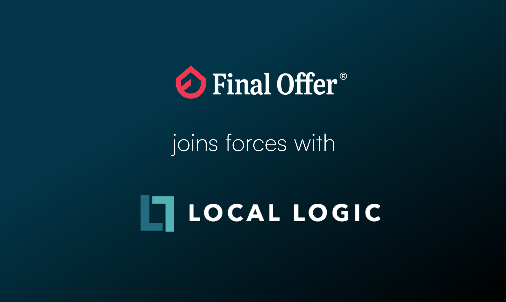 finaloffer x local logic partnership