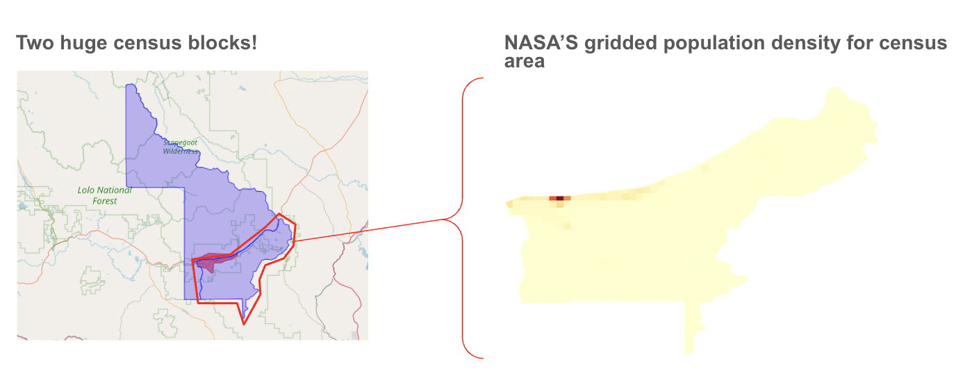 NASA Gridded Population Data
