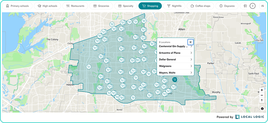 Points of Interest - NeighborhoodWrap