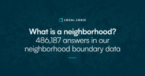 What is a neighborhood? 486,187 answers in our neighborhood boundary data
